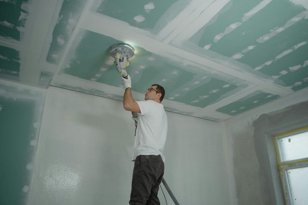 Home reconstruction in progress